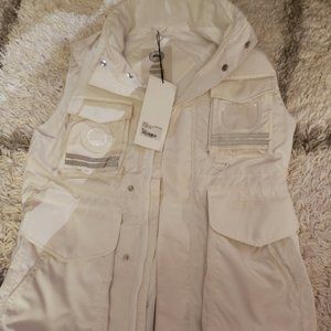 Unisex Canada Goose Journey Vest Humanature White